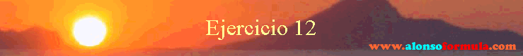 Ejercicio 12