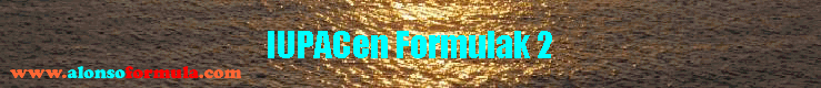 IUPACen Formulak 2