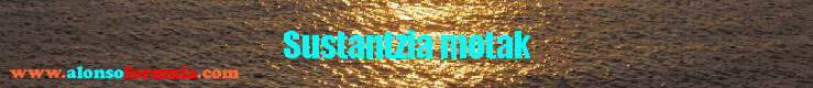Sustantzia motak
